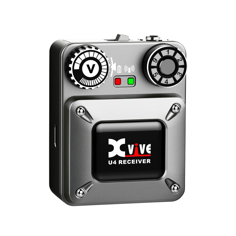 Xvive U4R Wireless in-Ear Monitor System Receiver for Studio, Band Rehearsal, Live Performance (U4R Only) - Image 1